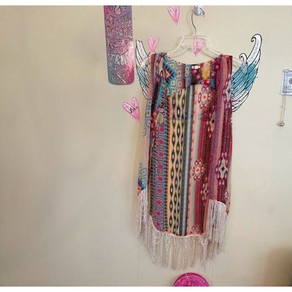 Women's Eyeshadow Kimono